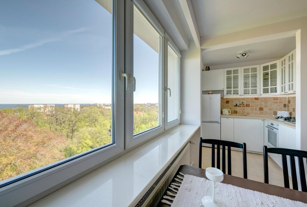 Dom & House - Studio Apartment With Sea View โซพอต ภายนอก รูปภาพ